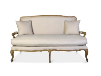 French Provincial Two Seater Sofa