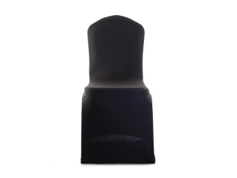 Banquet Chair Black Stretch Cover