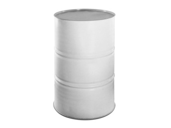 Steel Barrel Cocktail Table – White