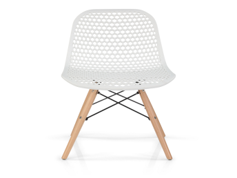 Beehive White Chair